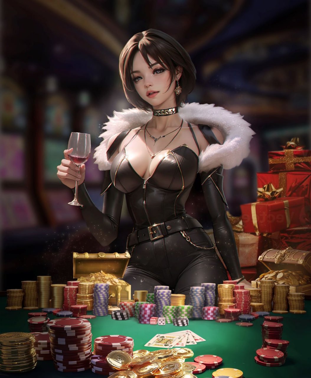 Tampilan permainan live dealer dan slot di sotongbet
